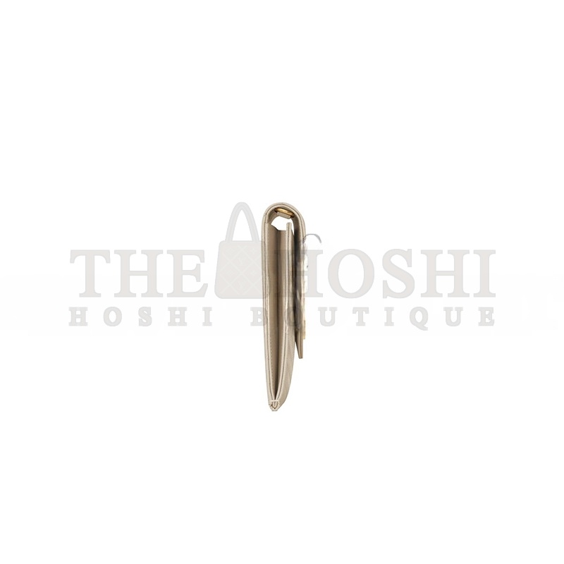 Y51 CASSANDRE MATELASSÉ FLAP POUCH IN GRAIN DE POUDRE LEATHER 617662BOW019207 (21*16*3cm) Master Quality